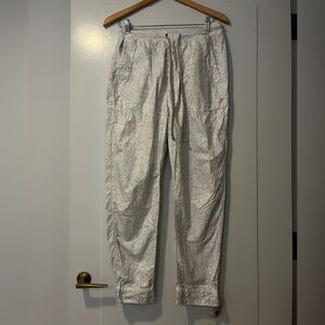 Women’s Light Gray Drawstring Joggers